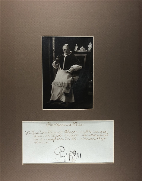 Pope Pius XI