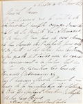 Arthur Wellesley, 1st Duke of Wellington Letter