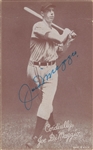 Signed Joe DiMaggio Photo