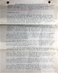 Earle Ovington Book Agreement " An Aviators Wife"