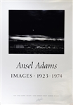  Ansel Adams Signed  poster for "Images 1923-1974