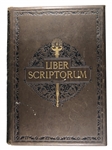 Liber Scriptorum; Signed Stories by Mark Twain, Theodore Roosevelt and Carnegie as well as 106 other authors! Limited to 251 Copies