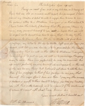 Thomas Jefferson (wants to bring his private French chef to Monticello )