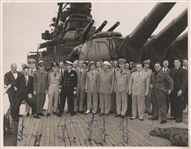 Truman Signed Photo, Return from Potsdam Conference