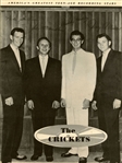 Buddy Holly signed AMERICA'S GREATEST TEEN-AGE RECORDING STARS PROGRAM.