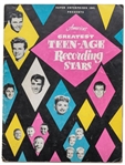 Buddy Holly signed AMERICA'S GREATEST TEEN-AGE RECORDING STARS PROGRAM.