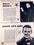 Buddy Holly signed AMERICA'S GREATEST TEEN-AGE RECORDING STARS PROGRAM.