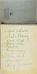 Signed Album With Lou Gehrig, DiMaggio, Williams and Over a 100 Baseball Autographs 