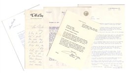 (Michael Curtiz) Amazing archives of 22 letters Written by John Wayne, Ronald Reagan, Ingrid Bergman. Olivia De Havilland, Bing Crosby
