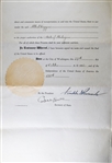  A rare Franklin D. Roosevelt Extradition as President,