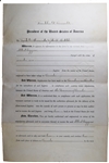  A rare Franklin D. Roosevelt Extradition as President,