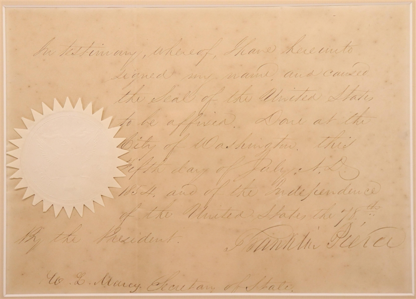 Franklin Pierce Uncommon Pardon