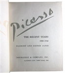  Picasso: The Recent Years 1939-1946, Signed Limited Edition