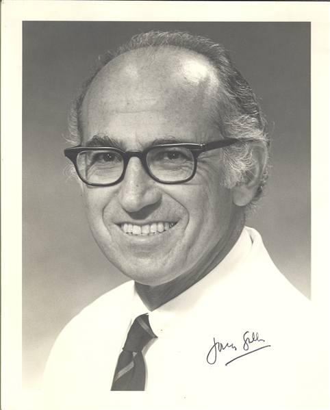 Jonas Salk Signed Photograph.