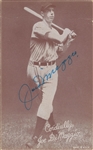 Joe DiMaggio Signed Photo