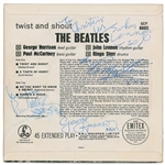 Rare Beatles Signed first UK pressing of the band’s debut EP, Twist and Shout