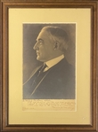 Warren G. Harding Oversized Signed Photo
