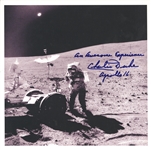 Charles Duke (Apollo 16) Signed Photo