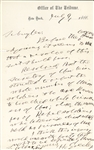Letter from Horace Greeley to Schuyler Colfax