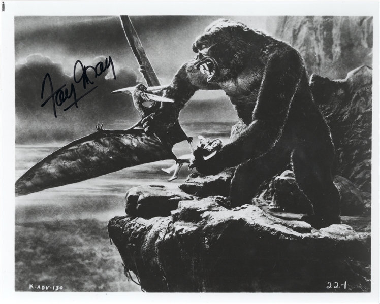 Fay Wray Signed King Kong Photo