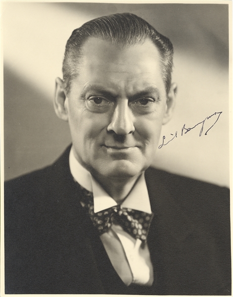 Lionel Barrymore Signed Photo