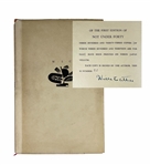 Willa Cather (Not Under 40) Signed First Edition