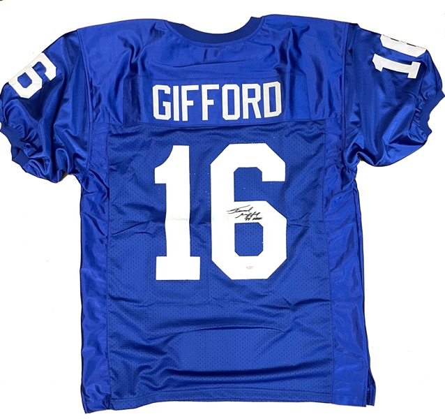 Frank Gifford Signed Giants Jersey