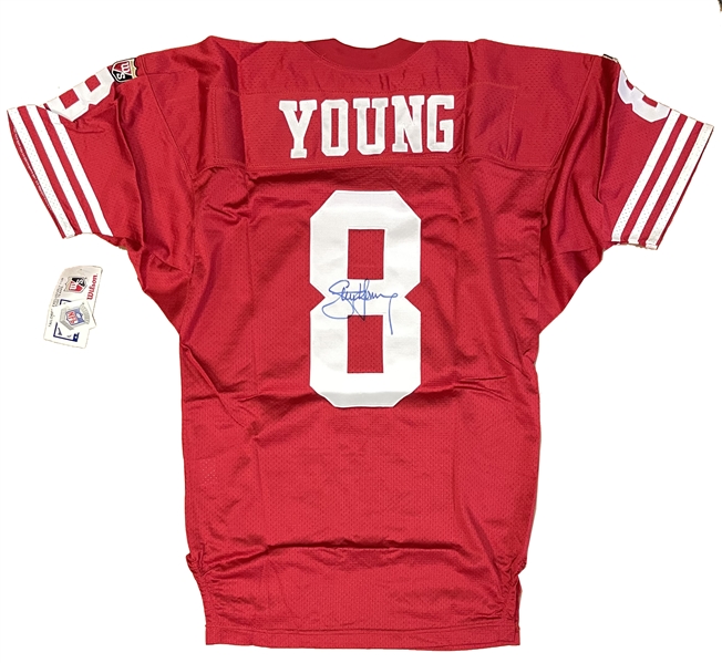 Steve Young Signed 49ers Jersey