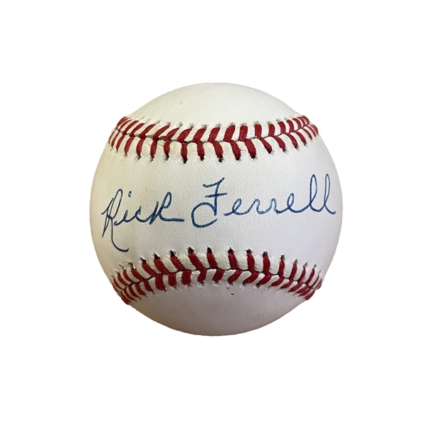Rick Ferrell, Dom DiMaggio, Carlton Fisk Signed Baseballs (Boston Red Sox)