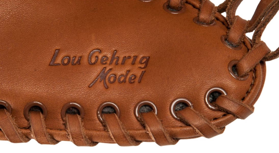 Cal Ripken Jr. Signed Lou Gehrig Replica Fielder's Glove 