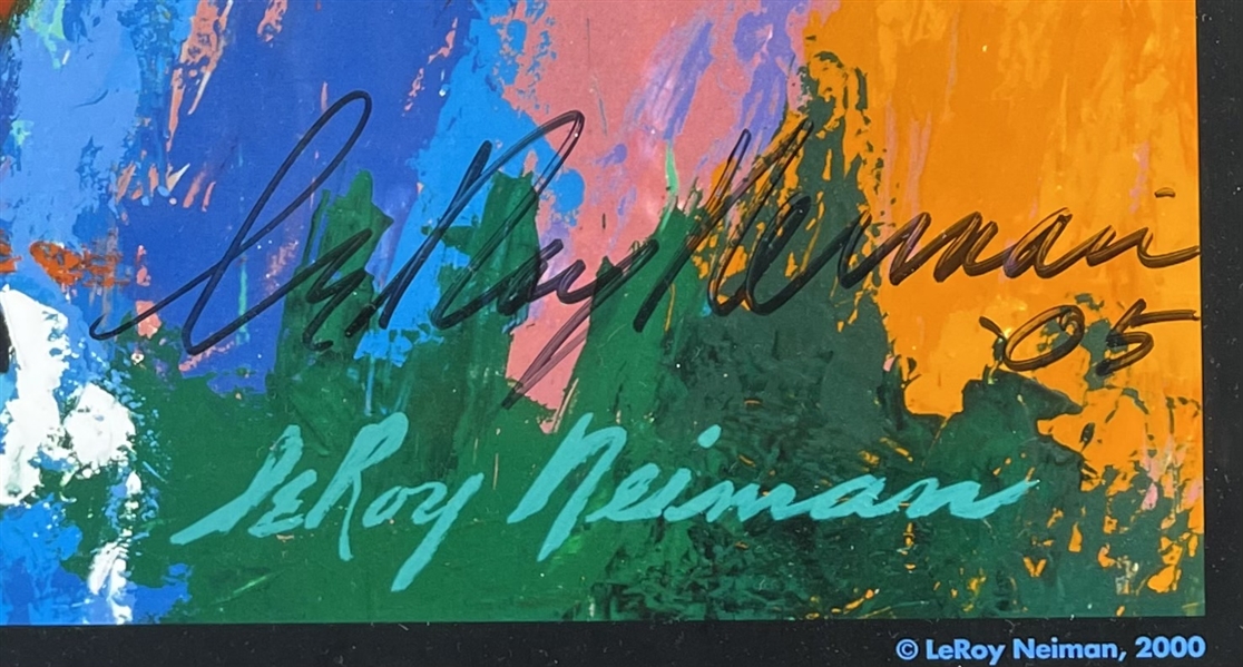 Muhammed Ali Print Signed by LeRoy Neiman