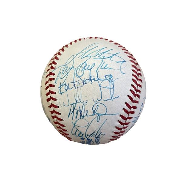 1982 Phillies, 1990 KC Royals Multi Signed Balls