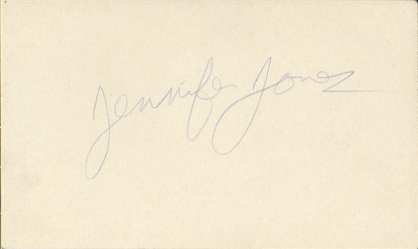 David Selznick Signed Check + Jennifer Jones Signature