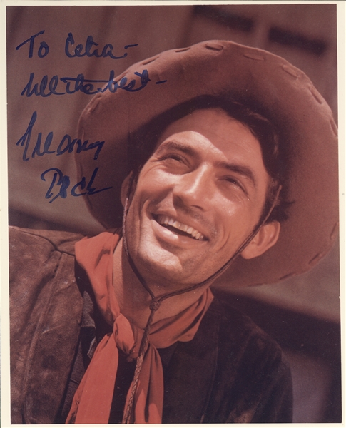 Gregory Peck Signed Photo