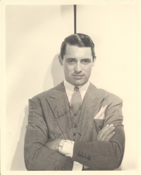 Cary Grant Signed Photo