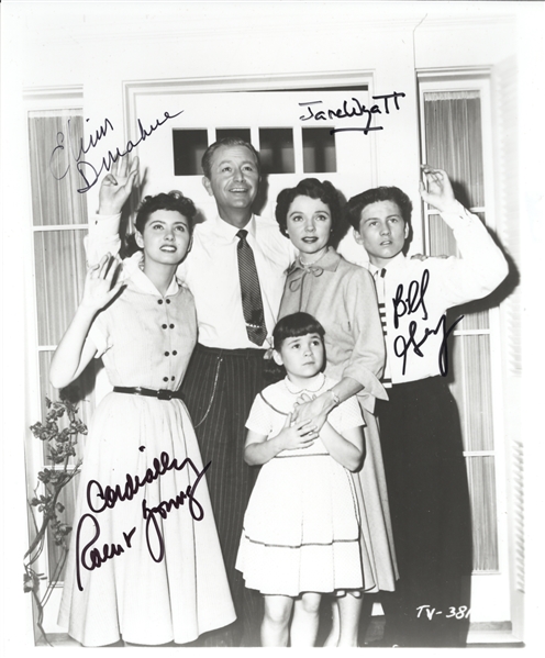 Father Knows Best Cast Signed Photo
