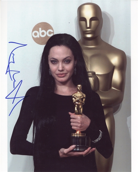 Angelina Jolie Signed Photo