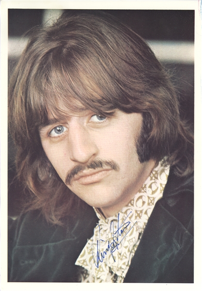 Ringo Starr Signed Photo