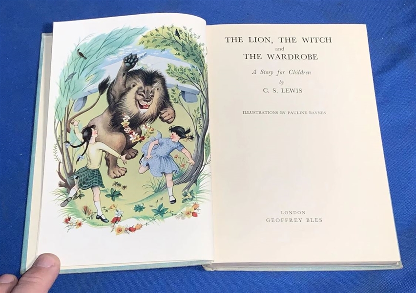  C.S. Lewis's The Lion, The Witch and the Wardrobe First Edition
