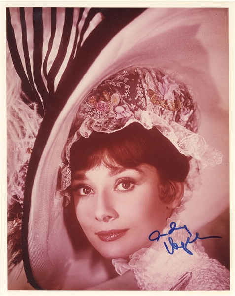 Audrey Hepburn Signed Photo 