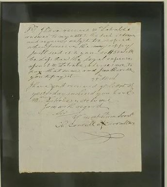 Charles Carroll of Carrollton Autograph Letter Signed