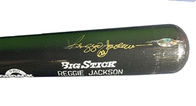 Reggie Jackson New York Yankees  Signed Bat
