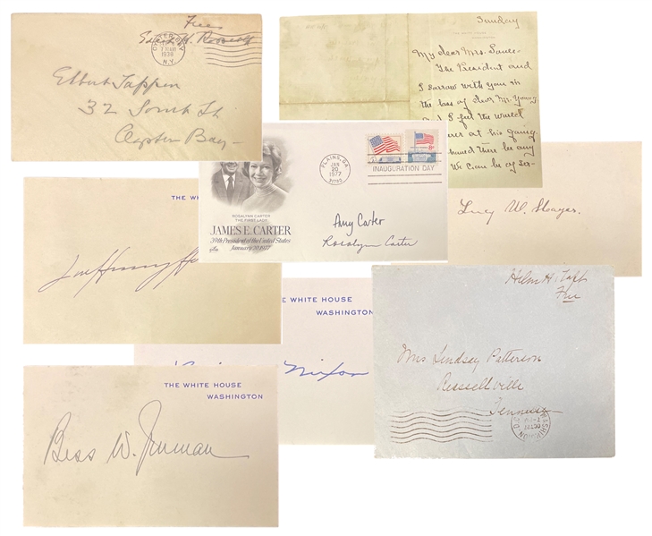 First Lady Collection , Hayes, Taft, Wilson, Hoover, Truman, Eisenhower, Nixon, Carter