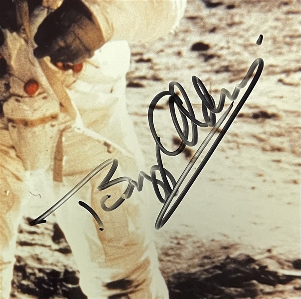 Buzz Aldrin Signed Photo