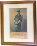 George Dewey in his military uniform Signed photo