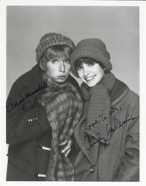 Laverne and Shirley Signed Photo