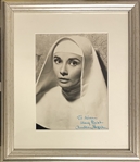 Audrey Hepburn Signed Photo From The Nuns Story