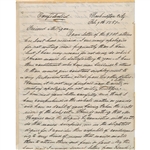 Andrew Johnson ALS - Johnson goes after his bitter enemy in an eight-page handwritten letter: "Now is the time to dispose of this fellow"