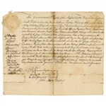 Revolutionary War: 1776 Massachusetts Document Signed