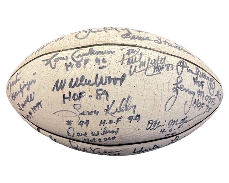 Hall of Famers Signed Football